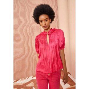 Ulla Johnson "Eleni" Top in Orchid, size 4.